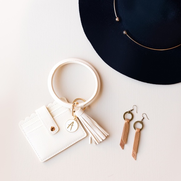 Wallet Bangle Keychain Wristlet - Picture 2 of 8